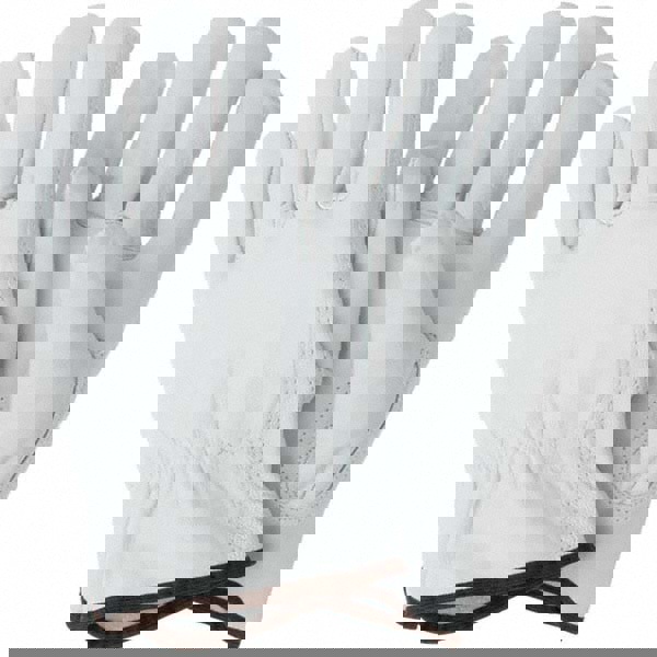 Size L Leather Abrasion & Puncture Resistant Work Gloves